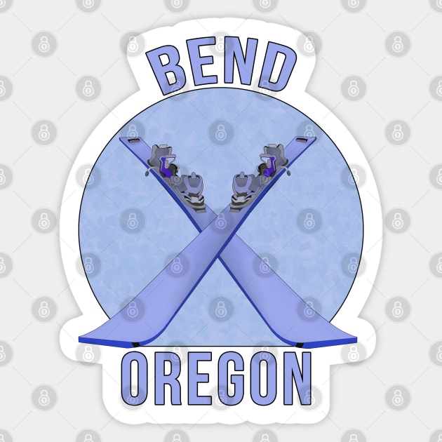 Bend, Oregon Sticker by DiegoCarvalho